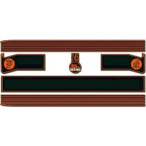 Body Stripe Kit : VG Pacer Sedan  A88/A84  (Black With ORANGE Stripe)