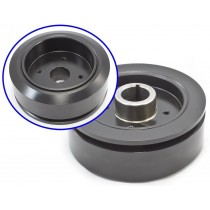 R/T Six Pack Styled Steel Harmonic Balancer : suit Hemi 6 ( Note: This will not suit any application with Air Con Or Power Steering fitted. )