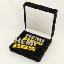 NEW FORGED TOOLING - Reproduction "HEMI 265" Badge : suit VH/VJ