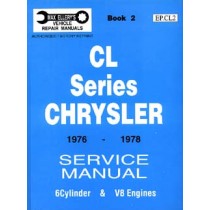 Workshop Service Manual : Valiant 1976-1978 CL (book 1)