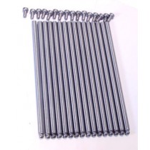 Cut to Fit Pushrods : 3/8 x .060 Wall Max 10" Length : Cup And Ball (Press fit CUP Tip)