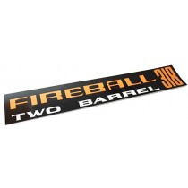 "Fireball Two-Barrel 318" Air Cleaner Decal : VH