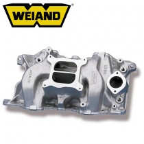 CURRENTLY UNAVAILABLE - ETA approx MAR 2021 Weiand Stealth Four Barrel Alloy Intake Manifold : suit Small Block (Weiand part# 8022)