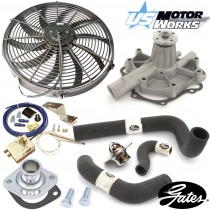 Engine Cooling Service Kit + Thermo Fan Upgrade : suit Small Block : VG/VH/VJ/VK (19" radiator)