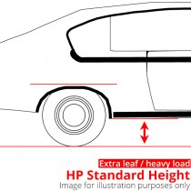 New Rear Leaf Spring : suit Valiant Charger : HP Standard Height (w/ extra leaf)