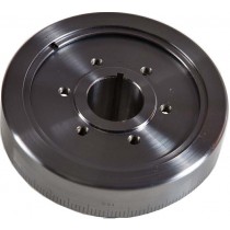 Romac Anodised Pro Series Harmonic Balancer : Steel/Alloy : suit Small Block LA 360 (Counter Weighted)