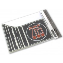 Reproduction "Hemi 265" Rear Quarter Panel Decal (right-hand) : suit Charger