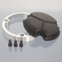 MDI Horn Pad w/ Factory Style Billet Alloy Horn Surround & Allen-key Fastening Bolts : suit factory R/T steering wheel