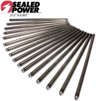 Hardened Push Rod Push Rod :  suit Small Block Magnum 318-360 (Ball and Ball Length: 6.90" x 5/16")