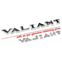 Reproduction "VALIANT" Lettering Badge Set : suit VC/VE