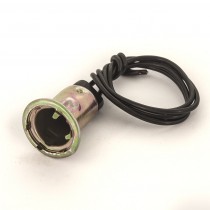 Twin Filament Light Socket Globe Holder : dia. 19mm, BA15d