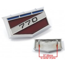 Reproduction Interior "770" Shield Badge : suit VH/VJ/VK/CL Charger & Sedan