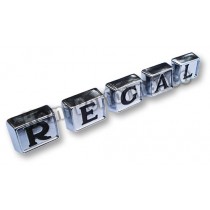 Reproduction "REGAL" Letter Badges : suit VE/VF