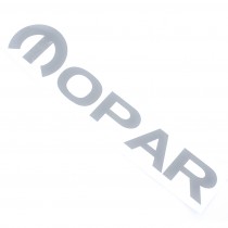 "MOPAR" Decal (Shadow Chrome) : suit Small Block Fabricated Tappet Covers (Die-Cut)