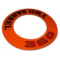 "360 Two Barrel" Air Cleaner Decal