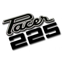 "Pacer 225" Decal : suit VF Pacer (White)