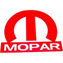 Stencil Cut Mopar "M" Decal (solid) : 350x300mm (VARIOUS COLOURS AVAILABLE)