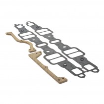 LIMITED STOCK - New Old Stock Steel Intake Manifold & Valley Gasket Set : suit Small Block