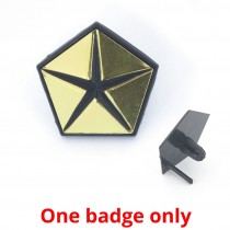 "Pentastar" Front Guard Emblem/Badge