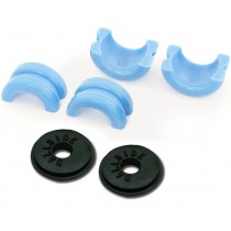 Factory Rubber Dust seal and HP Nylon Half Moon Bush Set :  suits AP5/AP6/VC/VE/VF/VG/VH/VJ/VK/CL/CM Clutch Torque-Tube / Z-bar