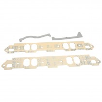 Intake Manifold Gasket Set : suit Small Block With W2 Heads .063" Thick