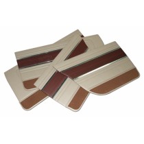 Restoration Door Card Set : VE VIP - Tan with Brown Carpet