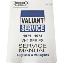 Workshop Service Manual : Valiant 1971-1973 VH (book 1)