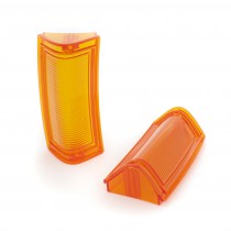 Factory Correct Reproduction Front Indicator Lens - ORANGE : suit VJ/VK (HP's New Mold-Injected Lens Range)