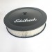 Edelbrock Pro-Flo Series Black Air Cleaner : 4 barrel, 14-inch (Edelbrock Part# 1223)