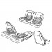 Seat Skin Trim Kit : VH/VJ Charger R/T & 770 : TAN : ( Trim code T1 - Highback Tilt forward & Reclining Front Bucket, Rear Bench)