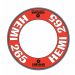 Custom "Hemi 265" Air Cleaner Decal (Red Version)