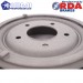 Reproduction Finned Rear Brake Drum Set (with spring/clip package) : suit VH/VJ/VK/CL (Six Pack / 9 inch)
