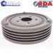 Reproduction Finned Rear Brake Drum Set (with spring/clip package) : suit SV1/AP5/AP6/VC/VE/VF/VG (Pacer / 9 inch)