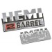 Reproduction "HEMI 2-BARREL" Badge