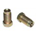 Brake Tube Nut, 3/16" Pipe, 3/8-24 UNF (14mm length with non-threaded lead), Use with both SAE & DIN flares