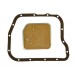 Transmission service kit : Neoprene Pan Gasket and  Filter - Suit: 727 Torqueflite (SMALL filter with 2 holes)