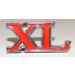 Reproduction "XL" Badge : suit Charger & Centura