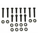 Restoration Exhaust Manifold Fasteners Package : 340/360 Small-block
