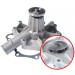 Alloy Water Pump : High volume, enclosed impeller type : Suit Small Block 273 / 318 / 340 / 360 /408