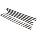 Reproduction Door Glass Window Weather Strip Full Set : suit VF/VG Hardtop (with chrome outer)